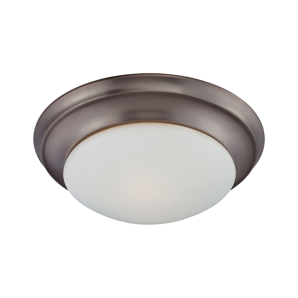 Thomas - Ceiling Essentials 15&#39;&#39; Wide 2-Light Flush Mount - Oil Rubbed Bronze