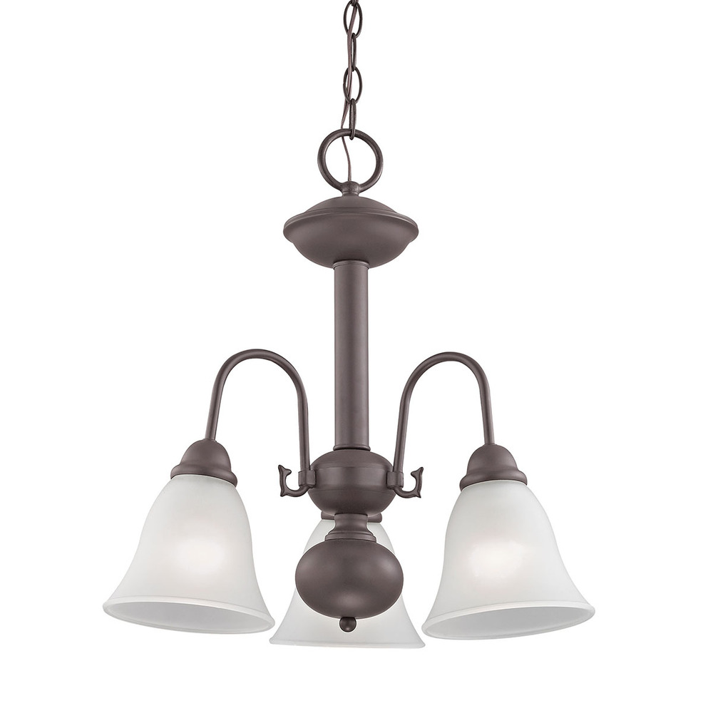 Thomas - Bellingham 3-Light Chandelier in Oil Rubbed Bronze