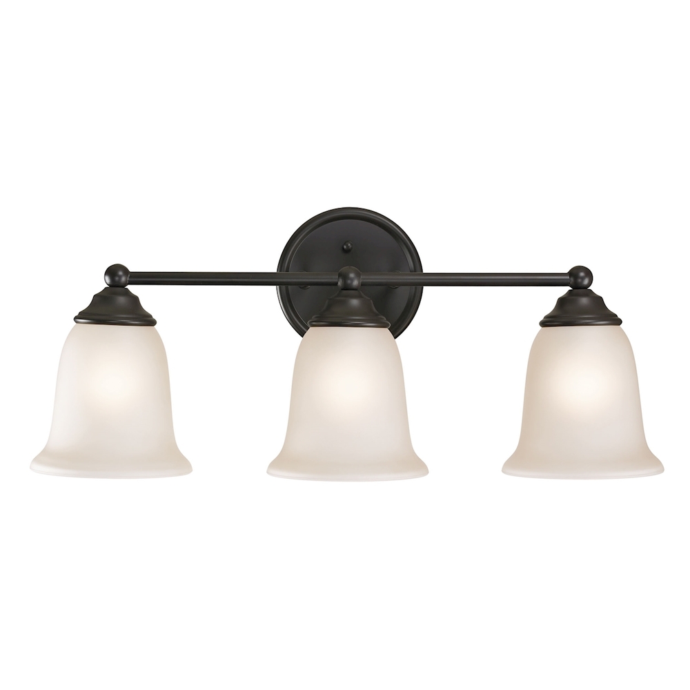 Thomas - Sudbury 23&#39;&#39; Wide 3-Light Vanity Light - Oil Rubbed Bronze