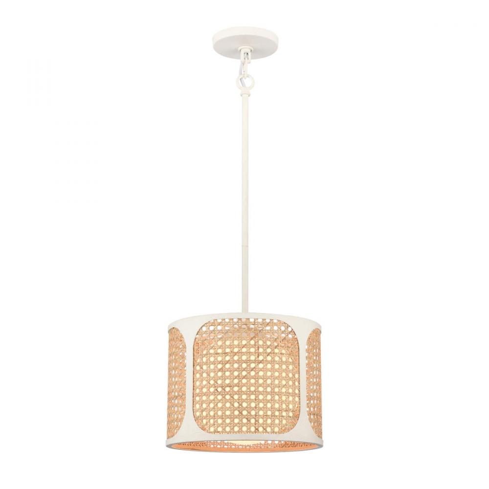 Coastal Breeze 11&#39;&#39; Wide 1-Light Pendant - White Coral