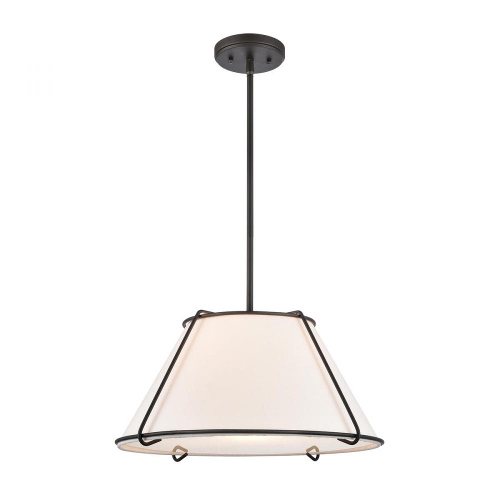 Regalia 18&#39;&#39; Wide 1-Light Pendant - Oil Rubbed Bronze