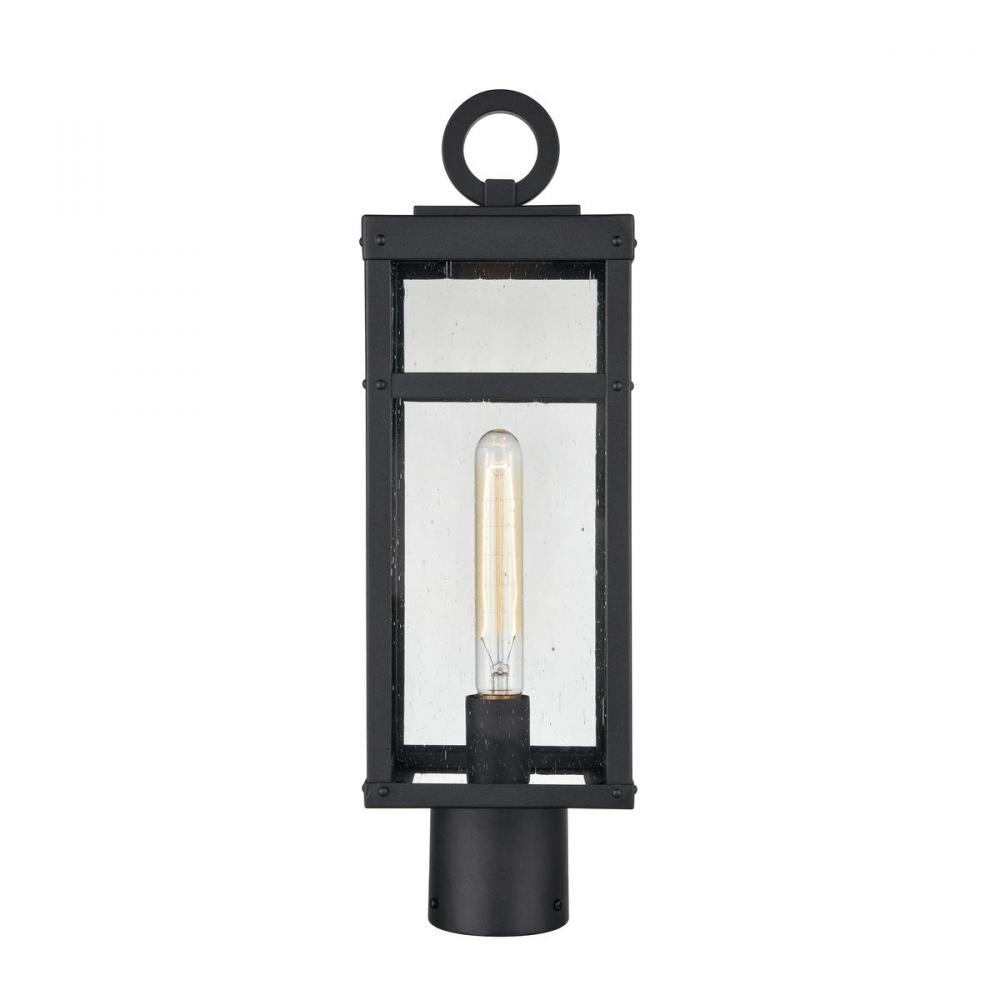 Dalton 20&#39;&#39; High 1-Light Outdoor Post Light - Textured Black