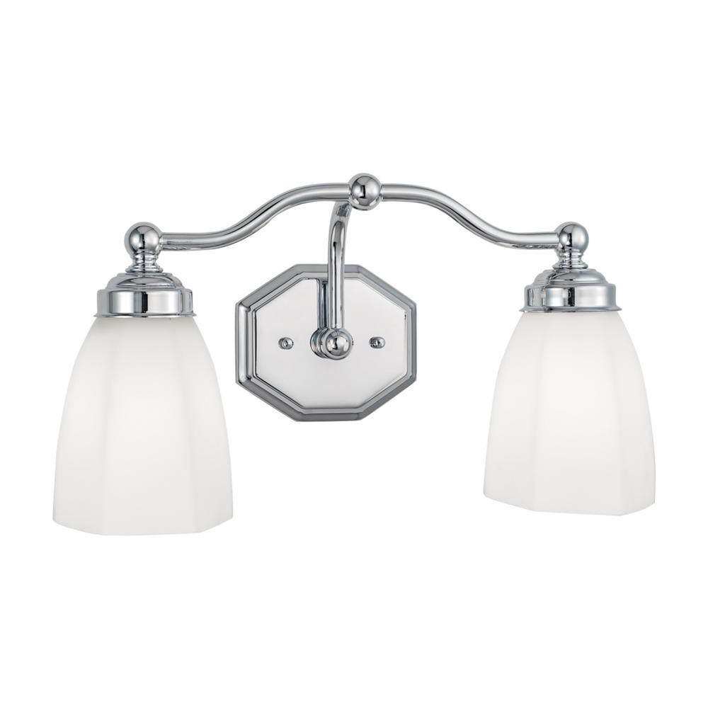 Trevi 17&#39;&#39; Wide 2-Light Vanity Light - Brushed Nickel