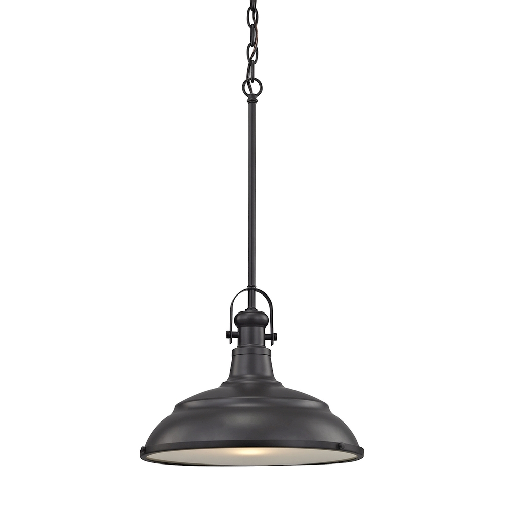 Thomas - Blakesley 14&#39;&#39; Wide 1-Light Pendant - Oil Rubbed Bronze