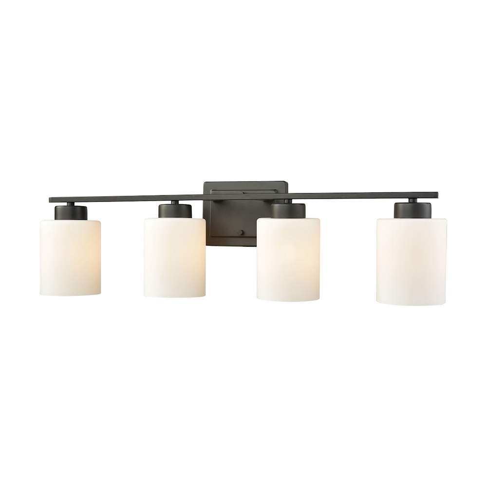 Thomas - Summit Place 29&#39;&#39; Wide 4-Light Vanity Light - Oil Rubbed Bronze