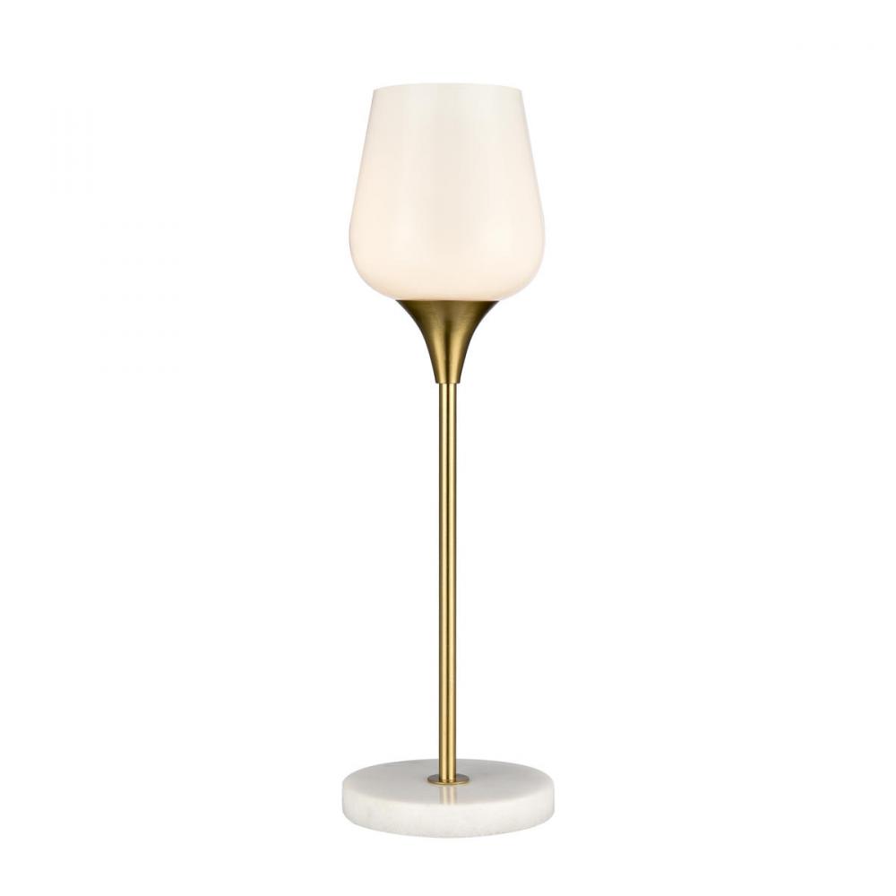 Finch Lane 20&#39;&#39; High 1-Light Table Lamp - Satin Gold