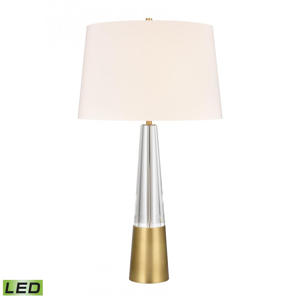 Bodil 31&#39;&#39; High 1-Light Table Lamp - Clear - Includes LED Bulb