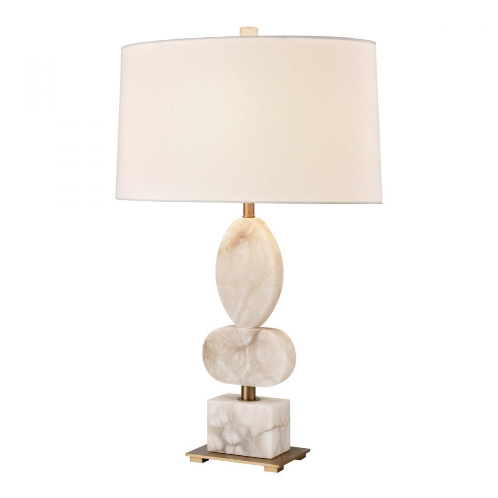 Calmness 30&#39;&#39; High 1-Light Table Lamp - White