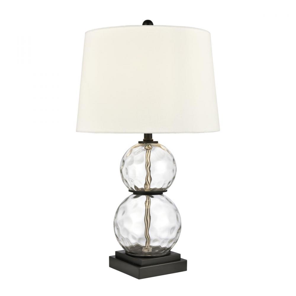 Forsyth 26&#39;&#39; High 1-Light Table Lamp - Clear