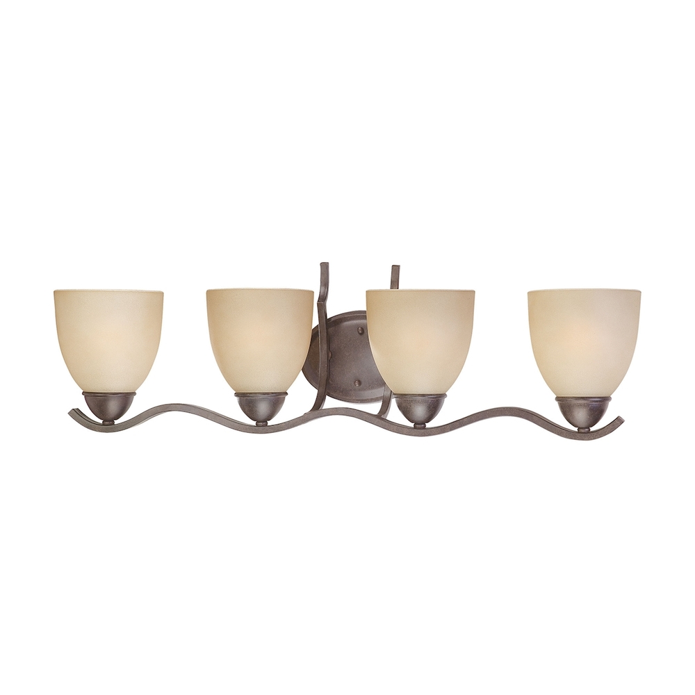 Thomas - Triton 4-Light Wall Lamp in Sable Bronze