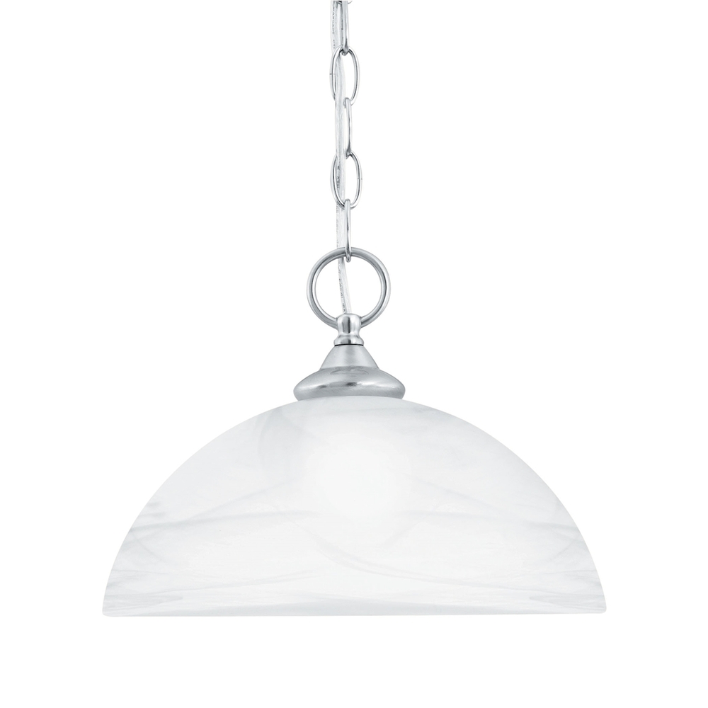 Thomas - Tahoe 12&#39;&#39; Wide 1-Light Mini Pendant - Brushed Nickel