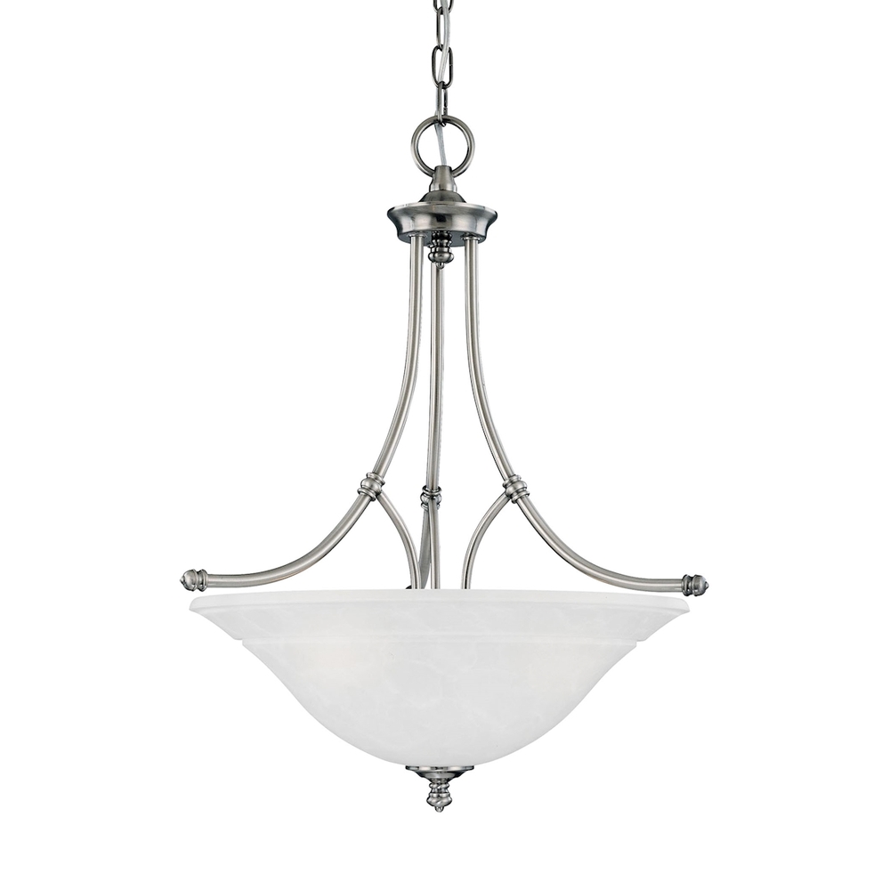 Thomas - Harmony 21&#39;&#39; Wide 3-Light Pendant - Satin Pewter