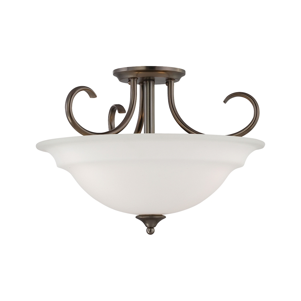 Thomas - Bella 16&#39;&#39; Wide 3-Light Pendant - Oiled Bronze