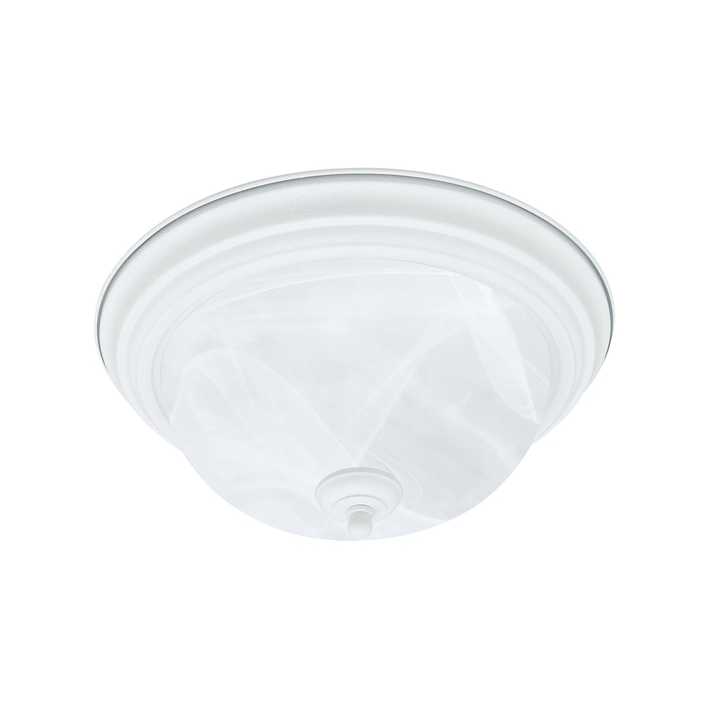 Thomas - Ceiling Essentials 14&#39;&#39; Wide 2-Light Flush Mount - White