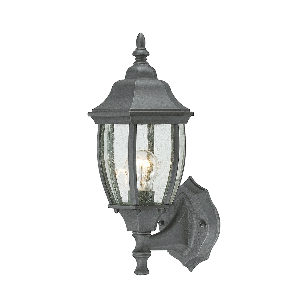 Thomas - Covington 14.25&#39;&#39; High 1-Light Outdoor Sconce - Black