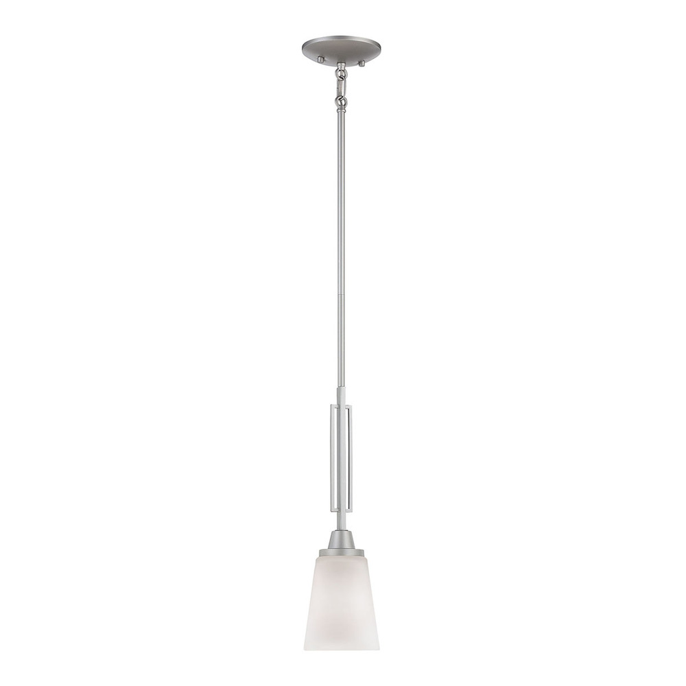 Thomas - Wright 1-Light Mini Pendant in Matte Nickel