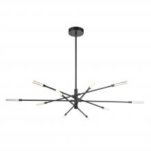 ELK Home 85038/LED - Light Streak 55.5'' Wide 10-Light Chandelier - Matte Black