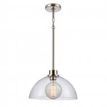 ELK Home 89925/1 - Julian 14'' Wide 1-Light Pendant - Polished Nickel