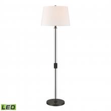 ELK Home H0019-9569B-LED - Roseden Court 62'' High 1-Light Floor Lamp - Black - Includes LED Bulb